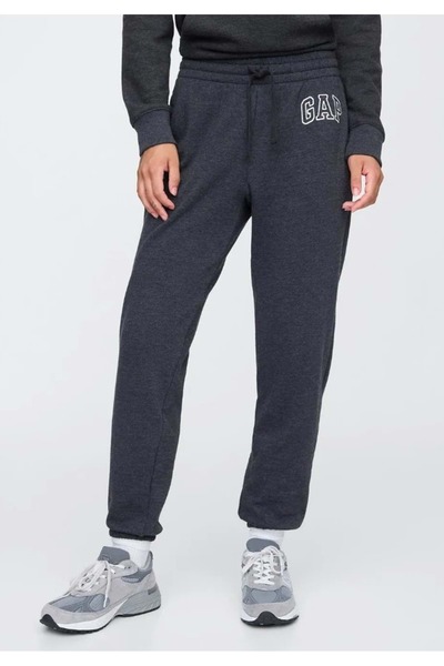 GAP V-Gap Herıtage Jogger Fleece 463492012 Γυναικεία φούτερ Φούτερ SMOKED