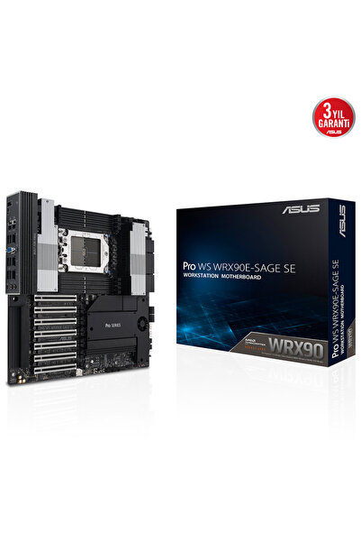 ASUS Pro Ws Wrx90e-sage Se Amd Wrx90 Ddr5 7600mhz Anakart