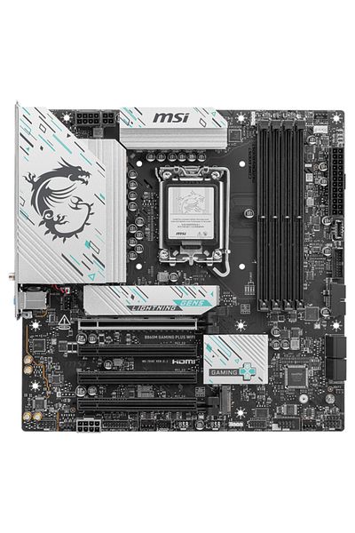 MSI Msı B860M Gaming Plus Wifi Intel B860 Socket 1851 Ddr5 8800+(Oc)Mhz Atx Gaming Motherboard