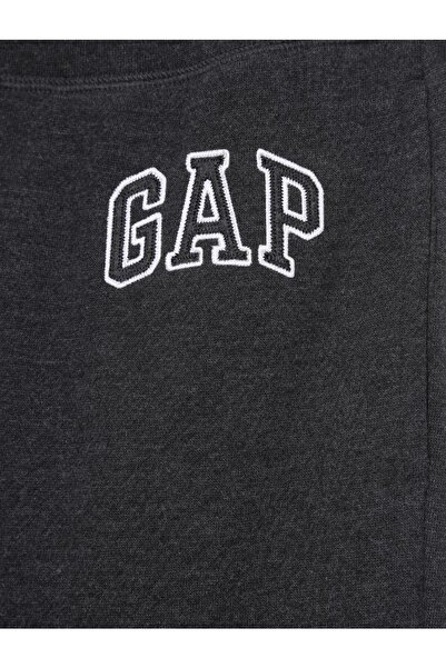 GAP V-Gap Herıtage Jogger Fleece 463492 Kadın Eşofman Altı FÜME