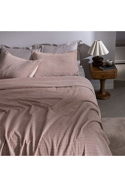 Madame Coco Feolette Doppelbett-Tagesdecke - Puder