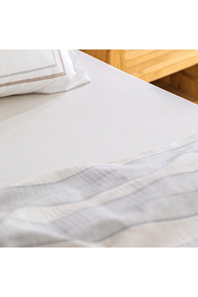 Madame Coco Marc Cotton Doppeltes Ecocell Bedrucktes Piqué-Set - Grau