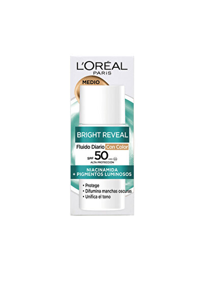 L'Oreal Paris Bright Reveal Niacinamida Fluido Diario Spf50 #medio L'Oréal Pa...