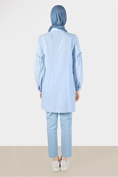 Alvina Boru Pants with Cuffed Legs 70384