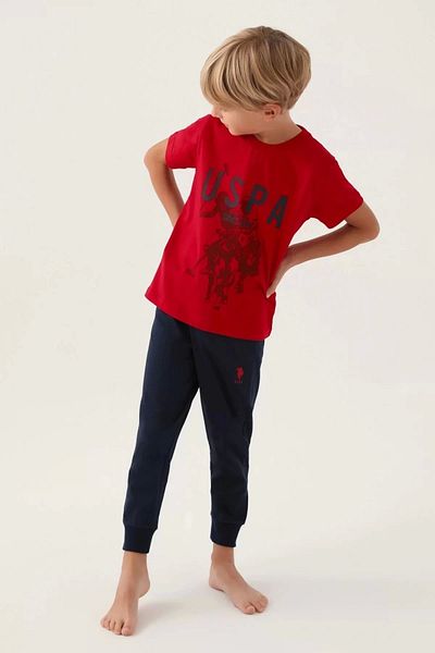 U.S. Polo Assn. US Polo AssnHat Boy's Pajama Set
