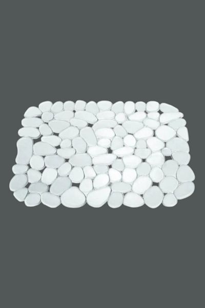 Interdesign Pebblz Sink Mat Clear 10.5 x 12.25inch