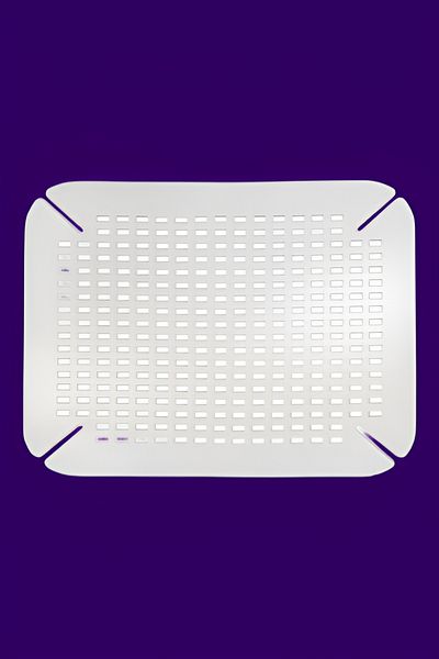 Interdesign Counter Clear Sink Mat White