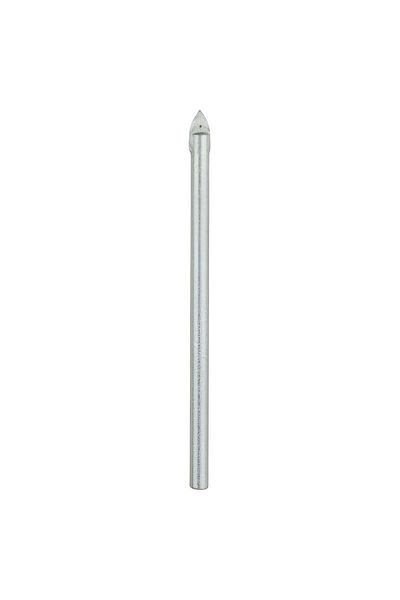 Bosch Ground Tungsten Carbide Tip Glass and Tile Drill Bit Silver 8 x 83mm