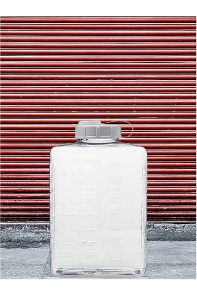 ARROW BPA-Free Plastic Refrigerator Bottle with Easy-Pour Spout and Graduated Markings