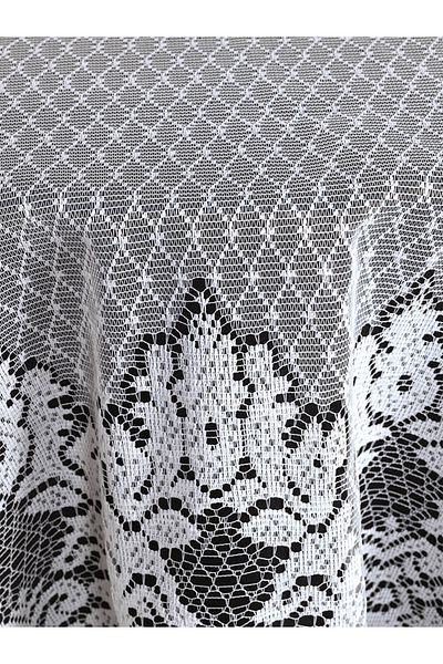 Karna Home Tablecloth Lace Marion Round