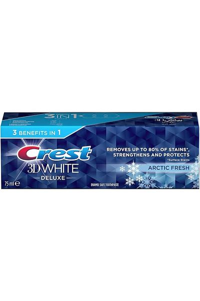 CREST كرست معجون بياض 3د ديلوكس انتعاش التبريد 75مل 2831