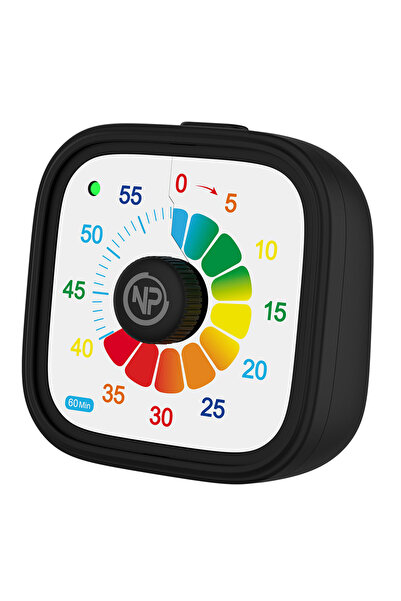 NPO NPT31R Mutfak,Ders,Yemek için 60dk Analog Alarm Zamanlayıcı,Pomodoro Öğre...