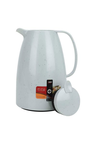 Alsaif Gallery Lima Thermos 2 Liter Light Gray Marble Squeeze