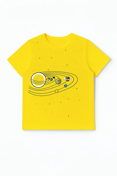 Little Frog Boy's Pajama Set with Shorts Robot Space