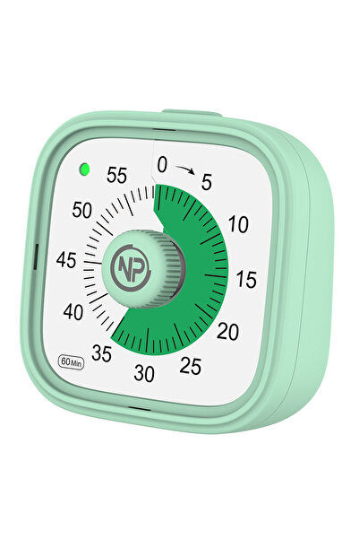 NPO NPT31M Mutfak,Ders,Yemek için 60dk Analog Alarm Zamanlayıcı,Pomodoro Öğre...