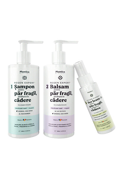 Plantica Biolabs Set Regen Expert - Pentru Păr Fragil, Predispus la Cădere