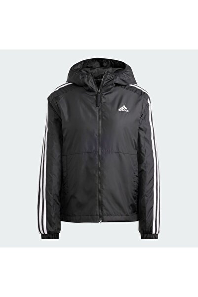 adidas Essentials 3-stripes Insulated Kapüşonlu Mont