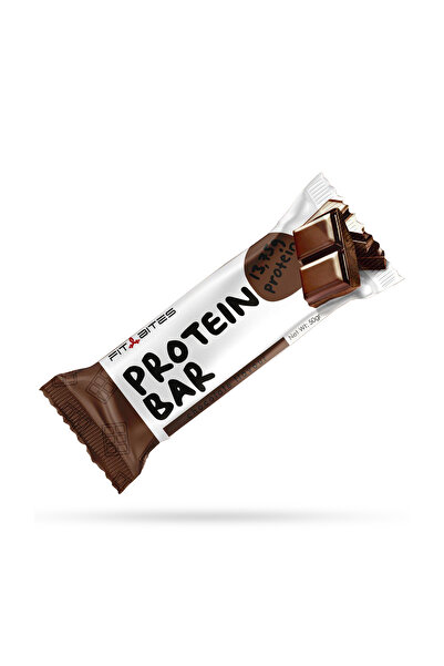 Fit Bites Protein Bar 50 gram - Chocolate (ÇİKOLATA AROMALI)