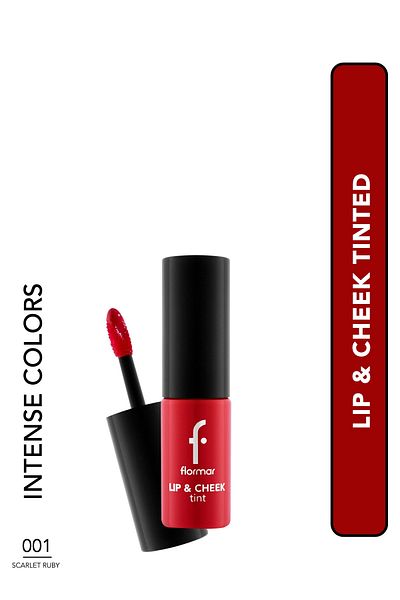 Flormar Lip & Cheek Tint 001 Scarlet Ruby