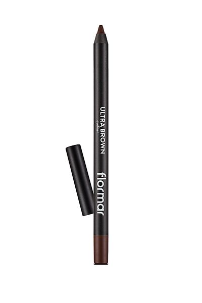 Flormar قلم تحديد العيون البني Ultra Eyeliner رقم: 012