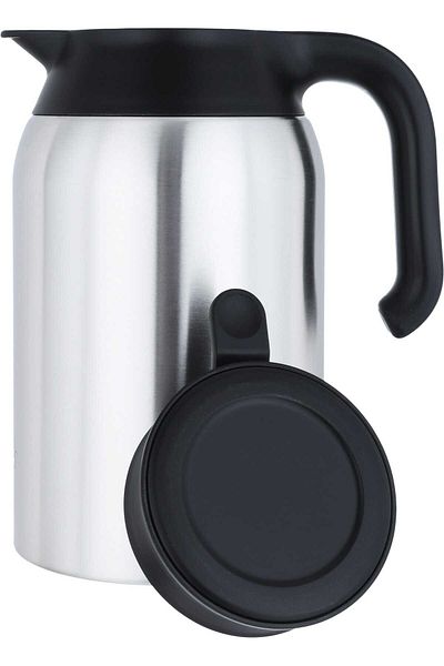 Alsaif Gallery Jaguar Steel Black Hand Vacuum Flask 2 Liter Squeeze