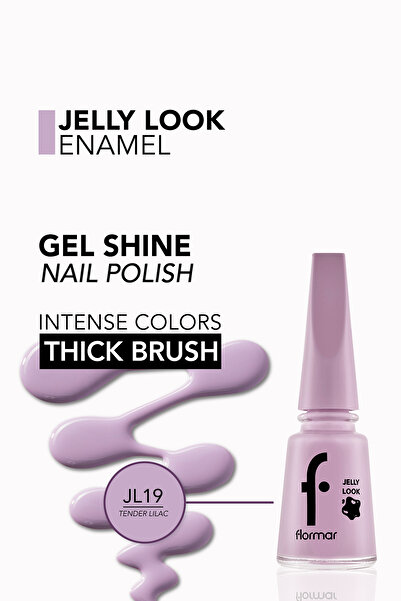 Flormar Flormar Jelly Look Nail Enamel JL19 Light Purple