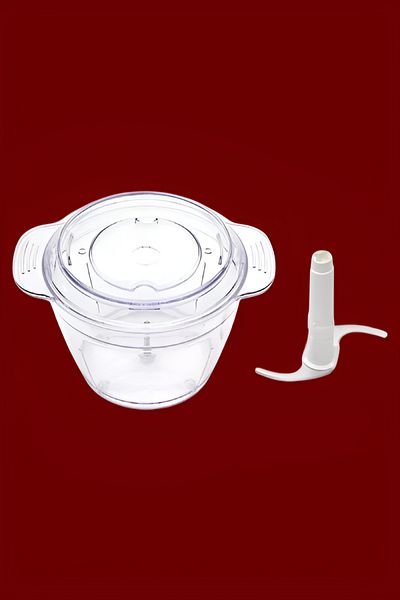 russell Hobbs 300W Go Create Electric Mini Chopper White and Grey 27540GCC
