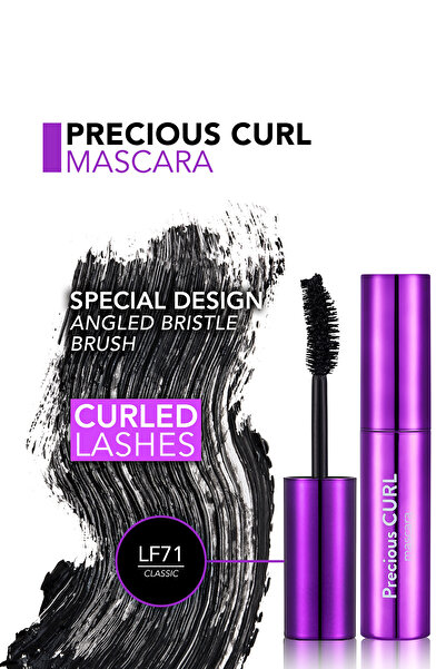 Flormar ماسكارا الحجم والتجعيد (أسود) - ماسكارا تجعيد الثمن - Lf71 كلاسيك -8690604197576