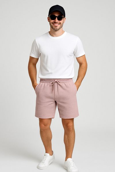 UOMOPARK Λεπτομερές σορτς 8023 Model Premium Summer Ornament Tag