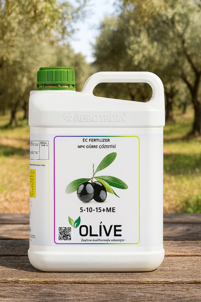 agrotroia AGRO TROIA OLIVE( 5 Litre )– NPK Gübre Çözeltisi 5-10-15+ME – Zeyti...