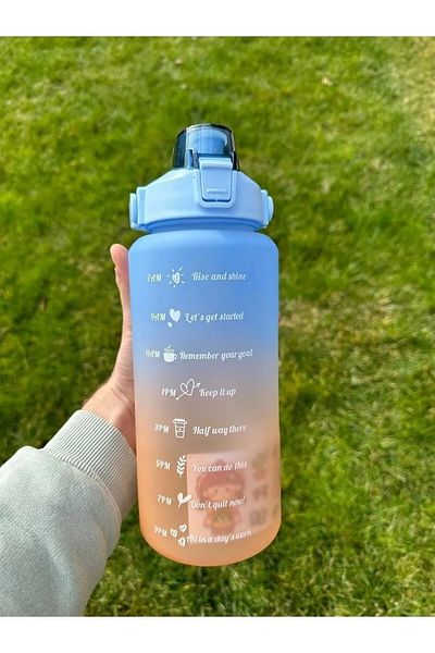 OSMEY Motivational Water Bottle Water Bottle Water Bottle 2l Tritan Gym Water Bottle Bpa Free Water Bottle