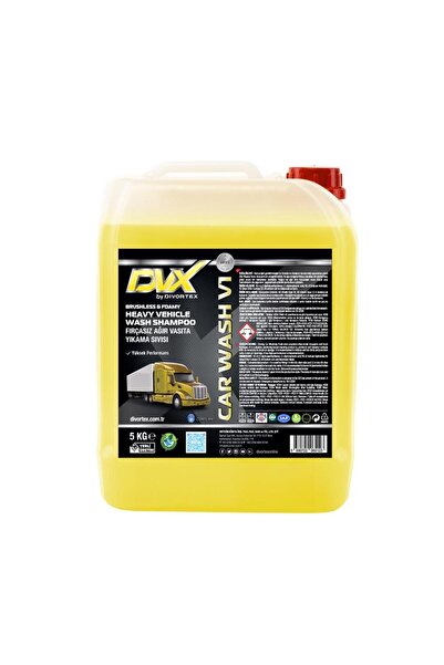 Divortex V1 Ağır Vasıta,dorse,branda Fırçasız Yıkama Köpüğü 5 Kg