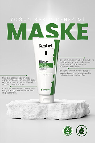 Reshell Biberiyeli Saç Bakım Maskesi