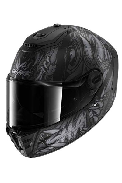 Shark Spartan Rs Shaytan Gri Kapalı Kask Xl(ŞEFFAF VİZÖRLÜ)