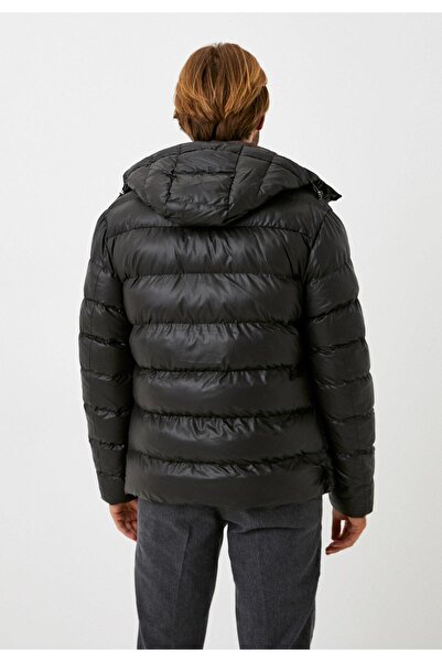 NCS Men's Hooded Thermo-Filled Wind and Water Repellent Slim Fit Coat NCSJEANS 4989