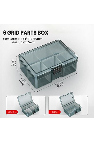 Choice 0170 Airaj Parts Box Thickened Pressure Resistant Detachable Partition Board Multifunctional Parts S