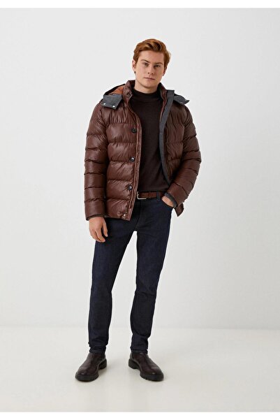 NCS Men's Hooded Thermo-Filled Wind and Water Repellent Slim Fit Coat NCSJEANS 4989