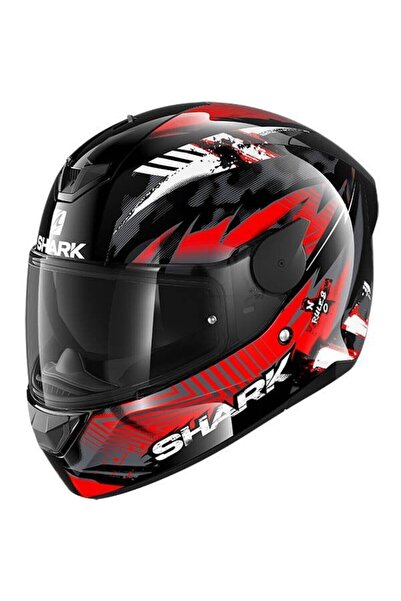 Shark D-SKWAL PENXA KIRMIZI KAPALI KASK M