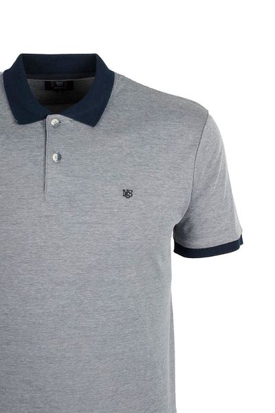 NCS Men's Polo Neck T-Shirt Navy Blue 100% Cotton Slim Fit T-Shirt Jeans 1136