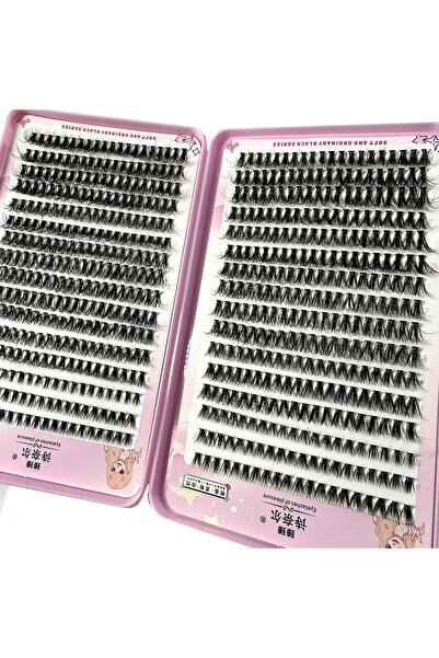 Choice مجموعة MIX JMS30P من 570/640 قطعة من رموش العين الفردية السميكة والرقيقة، بطول 30D/100D، مجموعة DIY