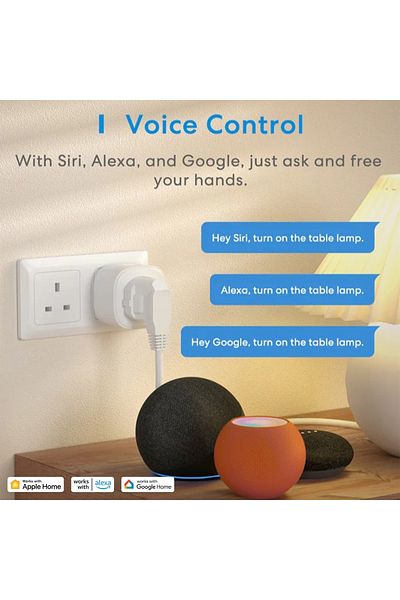 AREB Smart Plug – Wi-fi Controlled Socket For Remote Device | Compatible With & Tuya App