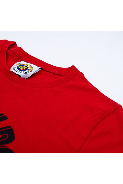 SAFECARE Red T-shirt The Bulldog Amsterdam Original Black Logo Size L