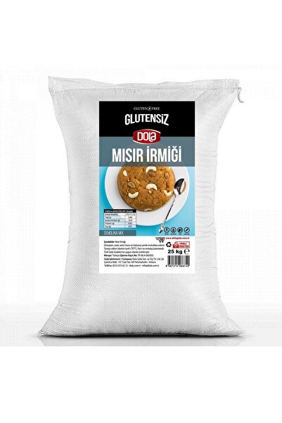 Dola Glutensiz Mısır Irmiği 25 Kg Irmik