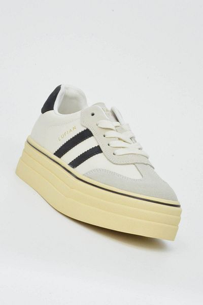 Lufian 121230025 Angela Sneaker Unisex Αθλητικά Παπούτσια Λευκά