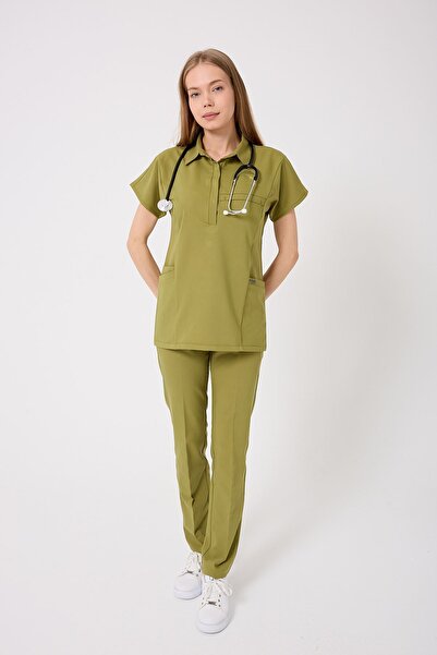 Onur Forma Planet Kadın Takım - Yağ Yeşili