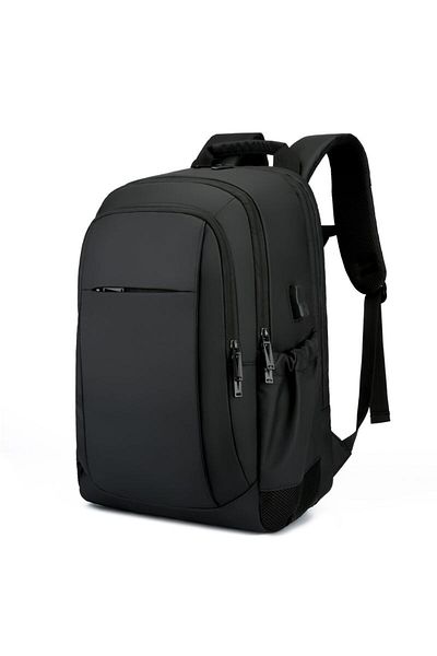 JustZEN Rucsac JustZen X3 compatibil cu laptop 17", impermeabil, spatios, unisex, negru
