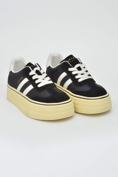 Lufian 121230025 Angela Sneaker Unisex Αθλητικά Παπούτσια Μαύρα