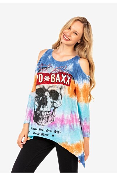 Cipo&Baxx Wl294 Μακρύ μπλουζάκι με σχέδιο