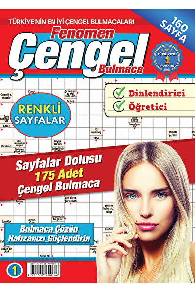 Fenomen Yayıncılık Çengel Bulmaca 001