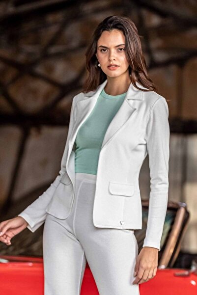 Cipo&Baxx Wj204 Elegant Stilde Blazer Kadın Ceket